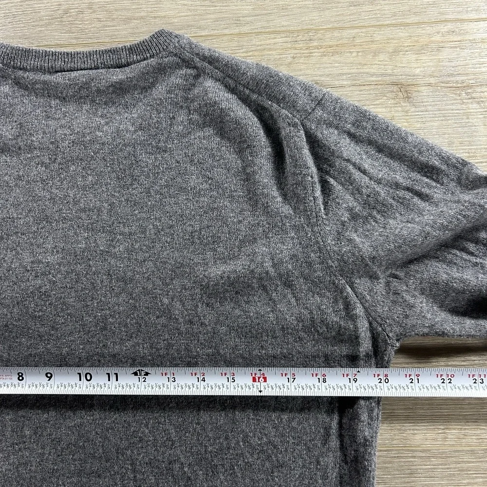 Rodd & Gunn Mens Medium‎ Merino Wool Cashmere Blend Gray Pullover Sweater